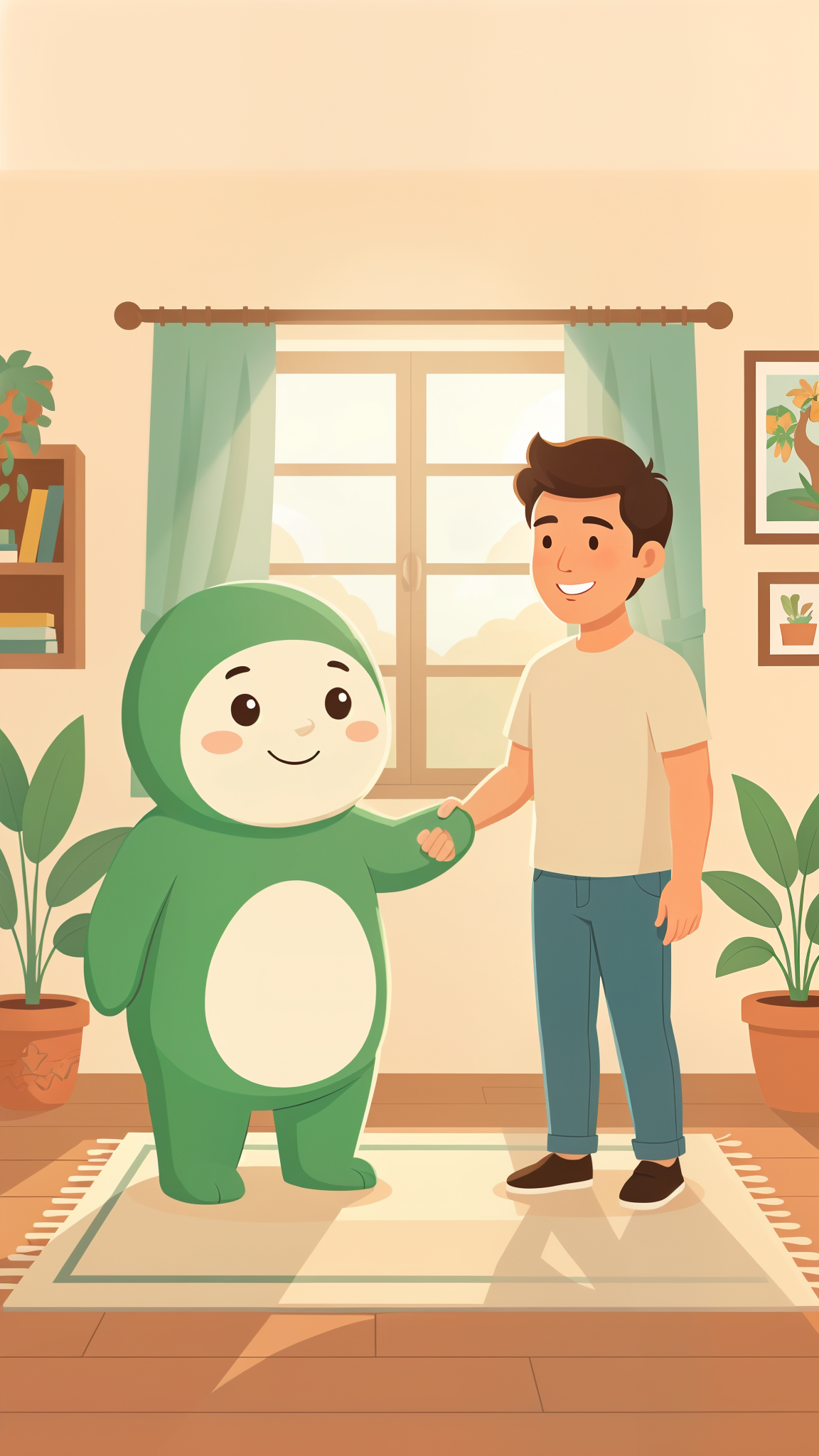 Te presento a Justino: el amigo que siempre tiene tiempo para ti